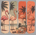 Beach Flamingo