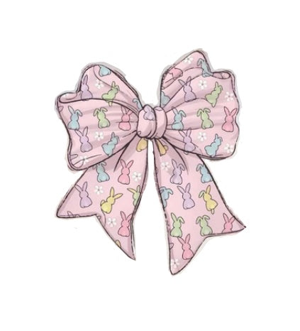 Easter Peeps bow