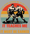 Wrestling teaches